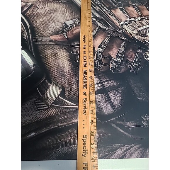 Call of Duty Advanced Warfare (27x40) Promo 2-Sided Game Poster Gamer Gamestop - Picture 7 of 8